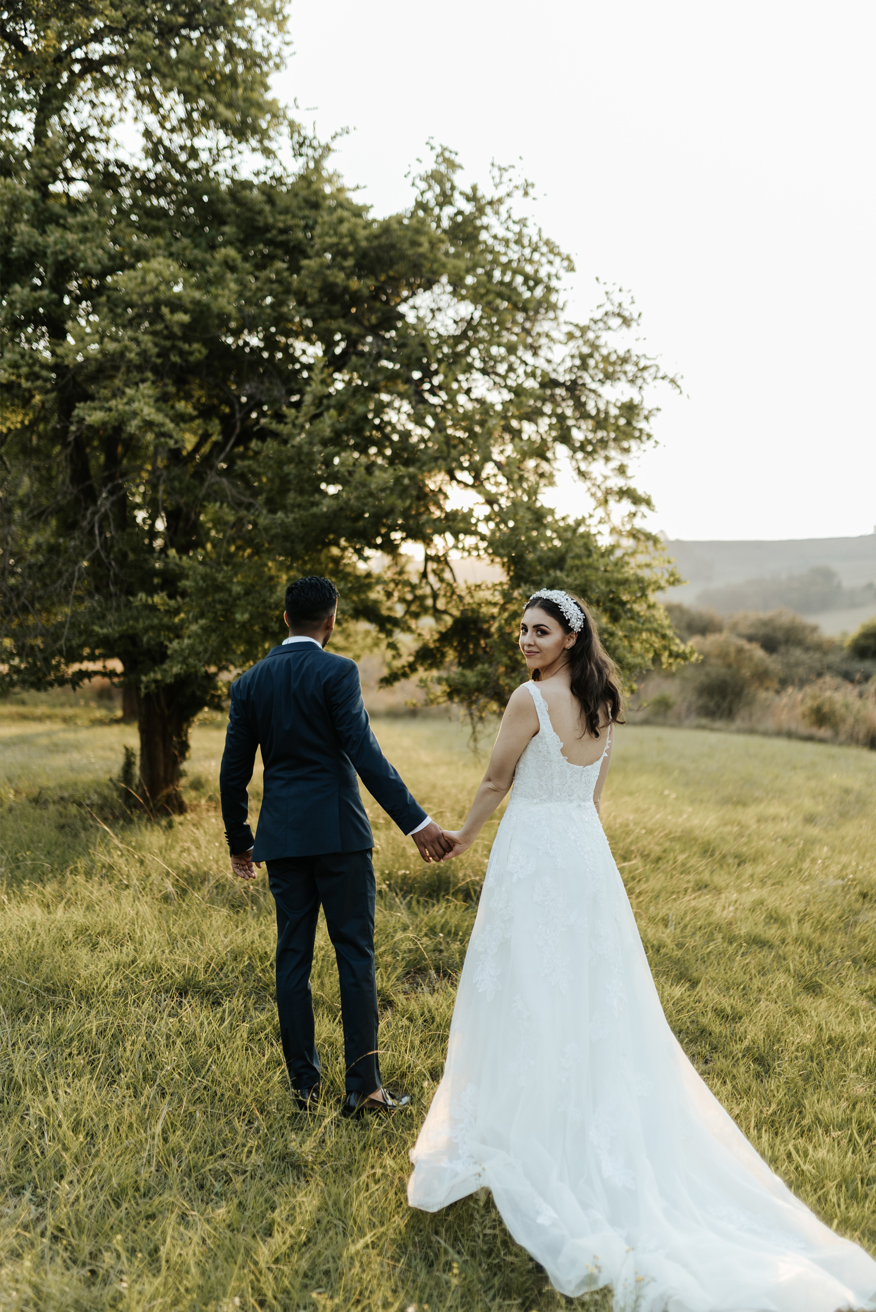 Beautiful real wedding featured in Real Brides Magazine